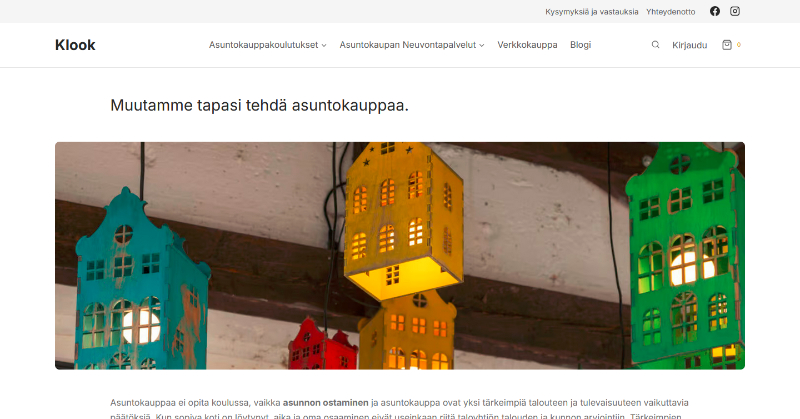 klook verkkokurssialusta
